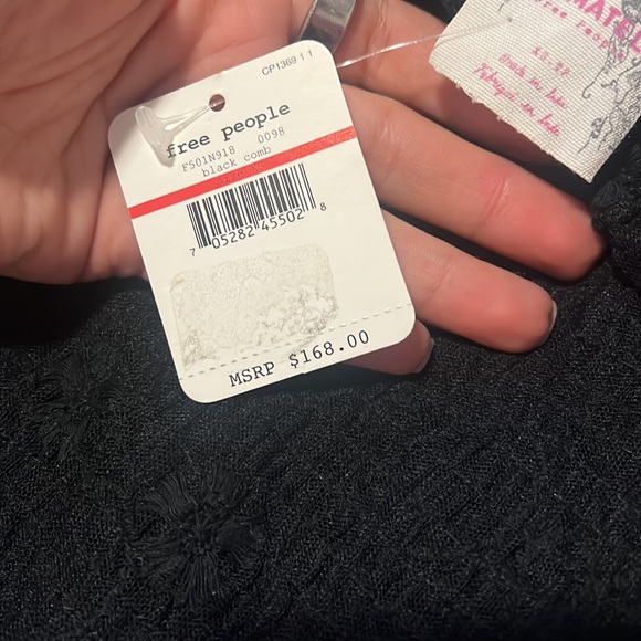 NWT Intimately Free People Strapless Tube Top Sheer Lace Midi Dress, Black
XS - Picture 9 of 9